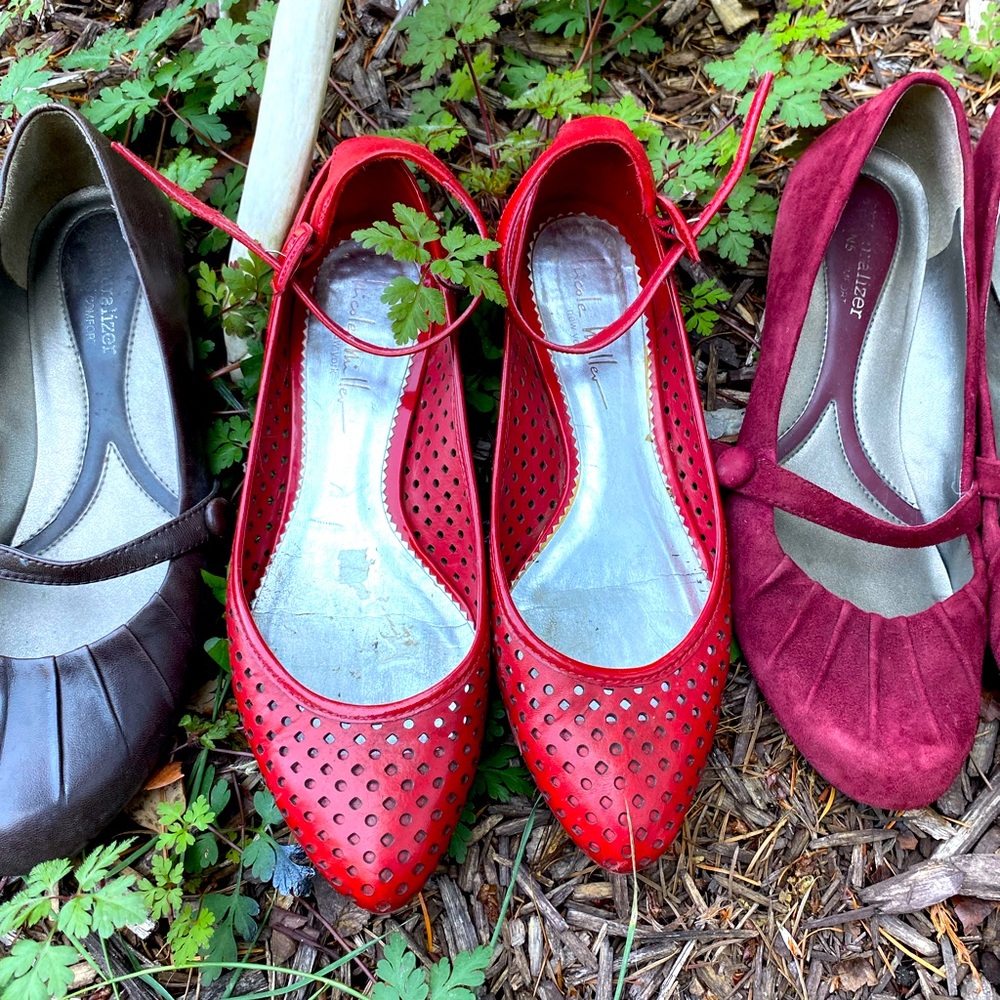 Red shoes